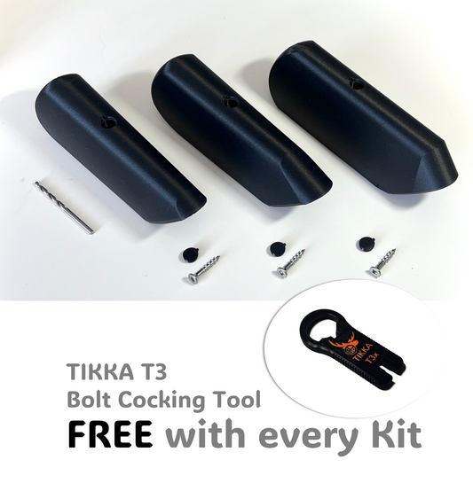 3 Ultralight Cheek Risers Kit (10mm, 15mm, 20mm)